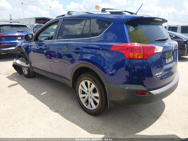 2014 Toyota Rav4 Limited მანქანა იყიდება აუქციონზე, vin: 2T3YFREV1EW091888, აუქციონის ნომერი: 45824276