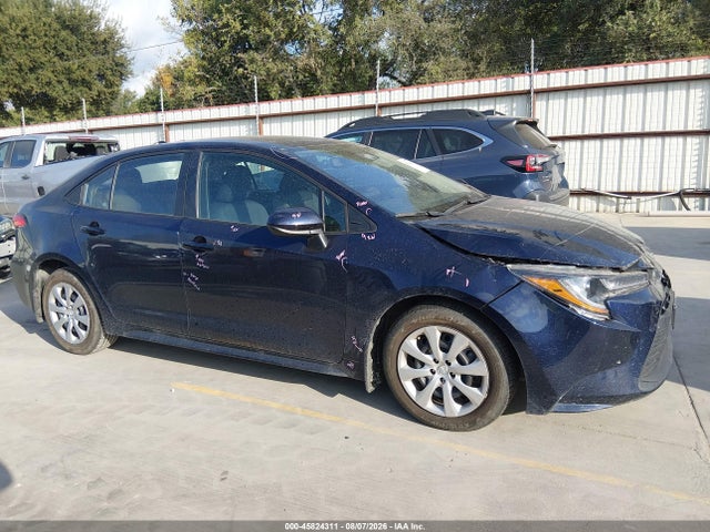 2025 Toyota Corolla Le მანქანა იყიდება აუქციონზე, vin: 5YFB4MDE3SP256281, აუქციონის ნომერი: 45824311