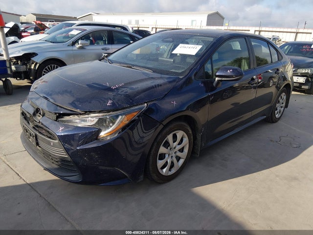 2025 Toyota Corolla Le მანქანა იყიდება აუქციონზე, vin: 5YFB4MDE3SP256281, აუქციონის ნომერი: 45824311