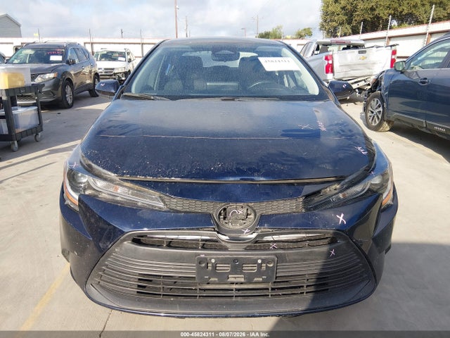 2025 Toyota Corolla Le მანქანა იყიდება აუქციონზე, vin: 5YFB4MDE3SP256281, აუქციონის ნომერი: 45824311