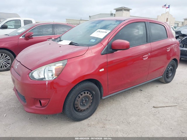 2015 Mitsubishi Mirage De მანქანა იყიდება აუქციონზე, vin: ML32A3HJXFH041379, აუქციონის ნომერი: 45824339