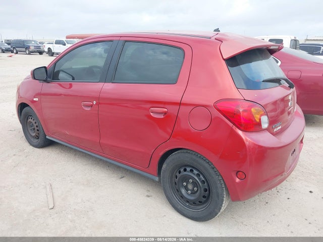 2015 Mitsubishi Mirage De მანქანა იყიდება აუქციონზე, vin: ML32A3HJXFH041379, აუქციონის ნომერი: 45824339