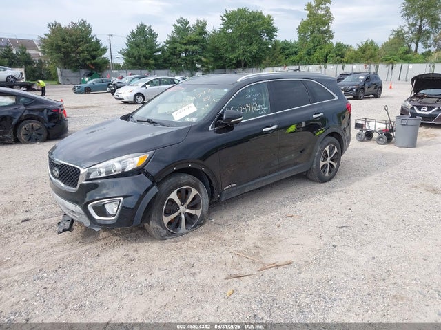 45824342 :رقم المزاد ، 5XYPHDA58GG182236 vin ، 2016 Kia Sorento 3.3l Ex مزاد بيع