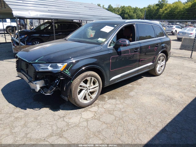 45824359 :رقم المزاد ، WA1LJAF73MD039856 vin ، 2021 Audi Q7 Premium Plus 45 Tfsi Quattro Tiptronic مزاد بيع