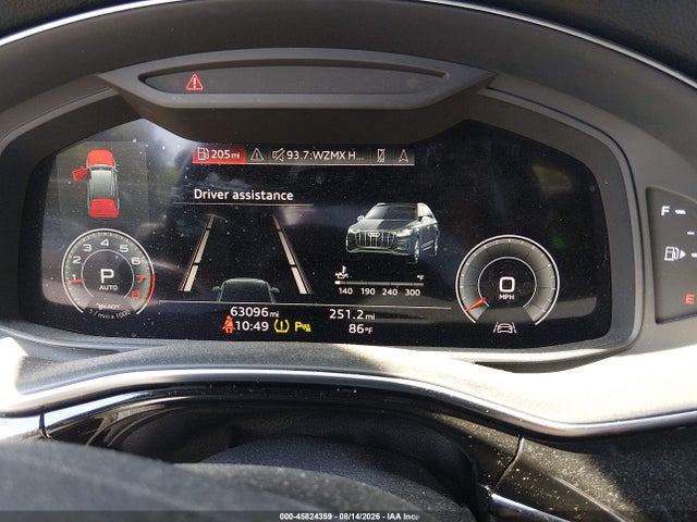 45824359 :رقم المزاد ، WA1LJAF73MD039856 vin ، 2021 Audi Q7 Premium Plus 45 Tfsi Quattro Tiptronic مزاد بيع