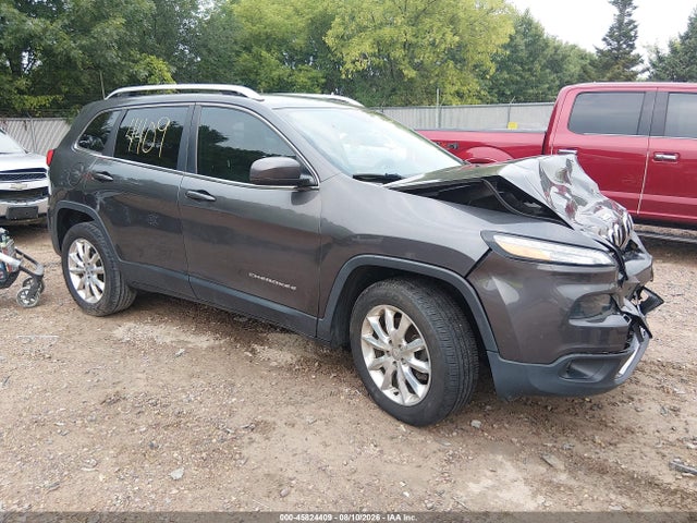 45824409 :رقم المزاد ، 1C4PJMDB8GW199417 vin ، 2016 Jeep Cherokee Limited مزاد بيع