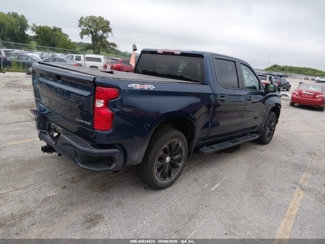 Продаж на аукціоні авто 2022 Chevrolet Silverado 1500 4wd  Short Bed Custom, vin: 1GCPDBEK4NZ523159, номер лоту: 45824423