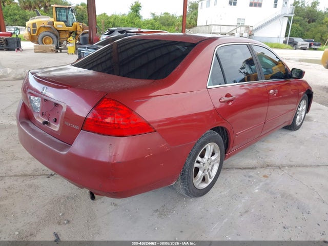 45824463 :رقم المزاد ، 1HGCM56757A148587 vin ، 2007 Honda Accord 2.4 Ex مزاد بيع