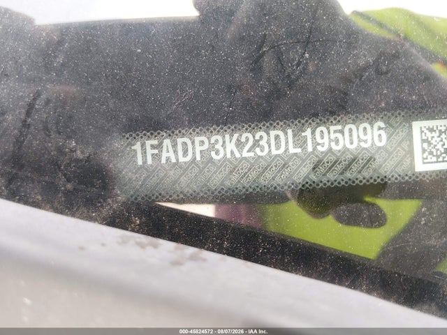 45824572 :رقم المزاد ، 1FADP3K23DL195096 vin ، 2013 Ford Focus Se مزاد بيع