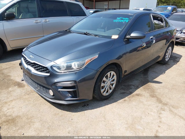 2020 Kia Forte Fe მანქანა იყიდება აუქციონზე, vin: 3KPF24ADXLE181052, აუქციონის ნომერი: 45824575