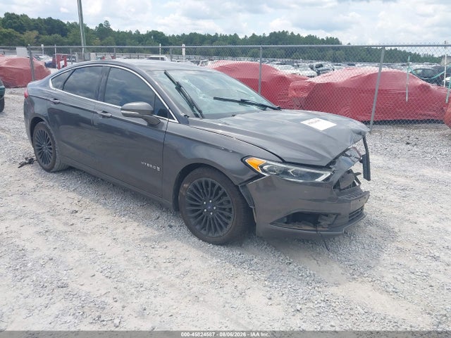 2018 Ford Fusion Hybrid Titanium მანქანა იყიდება აუქციონზე, vin: 3FA6P0RU9JR147260, აუქციონის ნომერი: 45824587