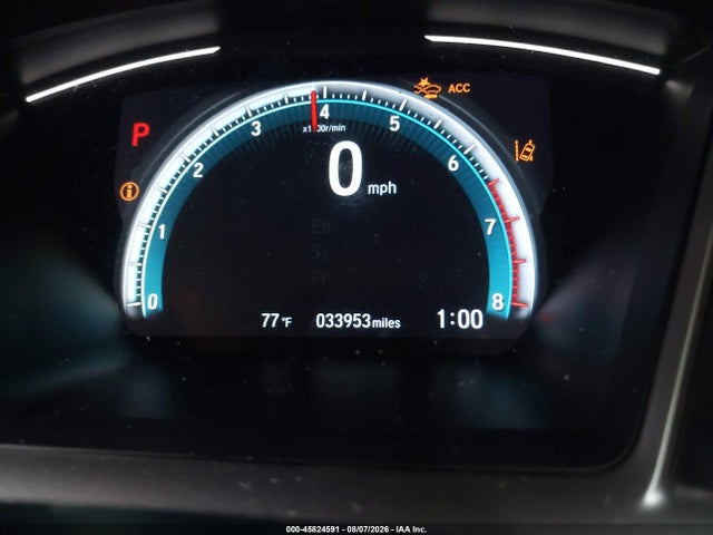 Auction sale of the 2020 Honda Civic Ex, vin: 19XFC1F35LE023715, lot number: 45824591