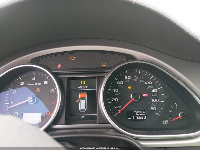 45824655 :رقم المزاد ، WA1LGAFE9FD028103 vin ، 2015 Audi Q7 3.0t Premium مزاد بيع