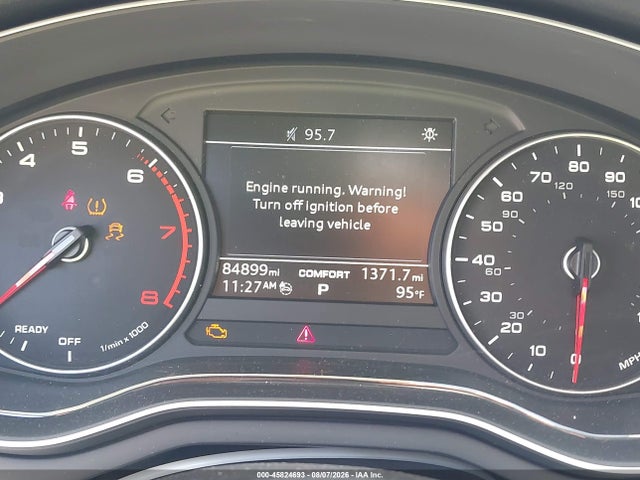 45824693 :رقم المزاد ، WAUGMAF43HN059350 vin ، 2017 Audi A4 2.0t Ultra Premium مزاد بيع