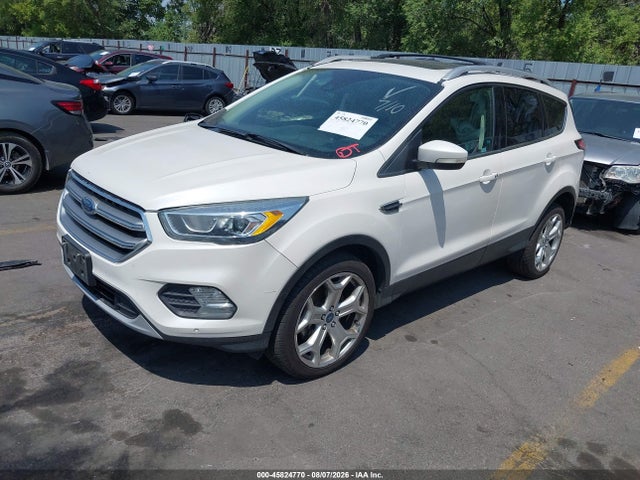 2017 Ford Escape Titanium მანქანა იყიდება აუქციონზე, vin: 1FMCU9J91HUC01411, აუქციონის ნომერი: 45824770