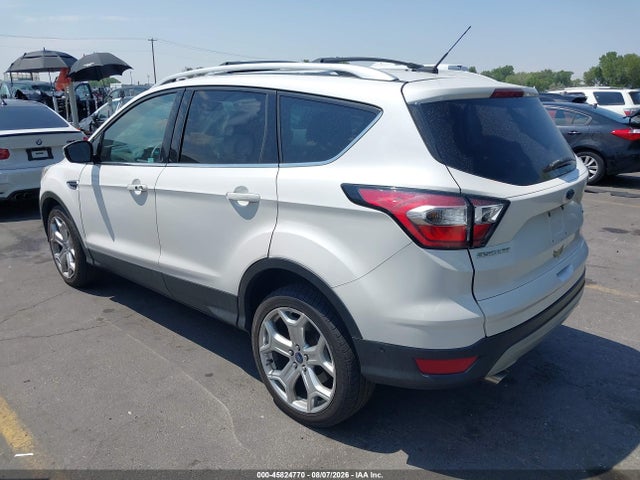 2017 Ford Escape Titanium მანქანა იყიდება აუქციონზე, vin: 1FMCU9J91HUC01411, აუქციონის ნომერი: 45824770