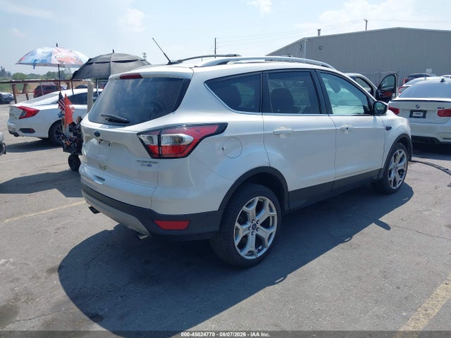 2017 Ford Escape Titanium მანქანა იყიდება აუქციონზე, vin: 1FMCU9J91HUC01411, აუქციონის ნომერი: 45824770
