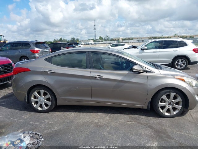 2012 Hyundai Elantra Limited მანქანა იყიდება აუქციონზე, vin: 5NPDH4AE9CH143483, აუქციონის ნომერი: 45824782