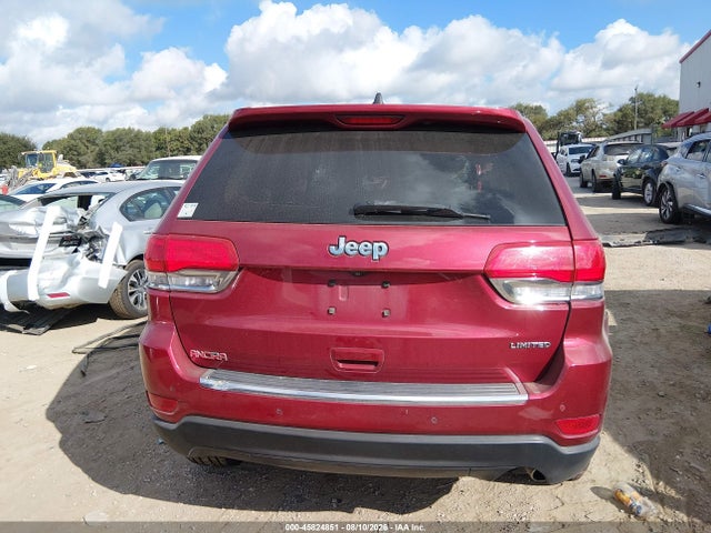 2015 Jeep Grand Cherokee Limited მანქანა იყიდება აუქციონზე, vin: 1C4RJEBG1FC856474, აუქციონის ნომერი: 45824851