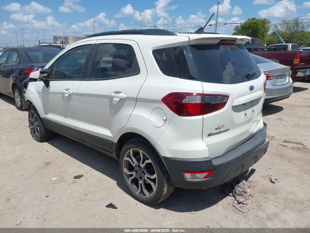 Aukcja sprzedaży 2020 Ford Ecosport Ses, vin: MAJ6S3JL4LC352456, numer aukcji: 45824988