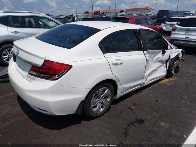 Продаж на аукціоні авто 2015 Honda Civic Lx, vin: 19XFB2F50FE121887, номер лоту: 45825013
