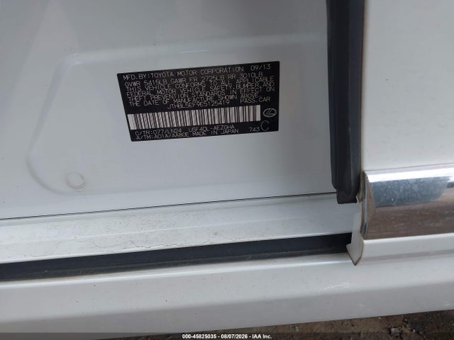 Продаж на аукціоні авто 2014 Lexus Ls 460, vin: JTHBL5EF9E5125419, номер лоту: 45825035