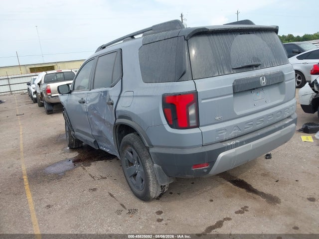 Aukcja sprzedaży 2026 Honda Passport Awd Rtl/awd Rtl Blackout/awd Rtl Towing, vin: 5FNYF9H37TB011877, numer aukcji: 45825092