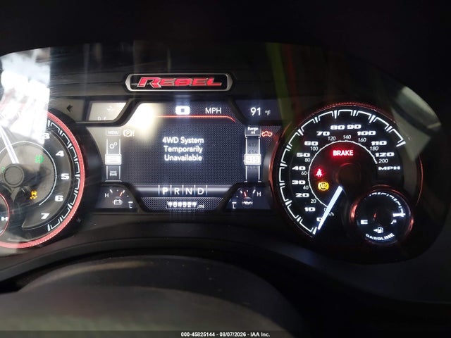 2019 Ram 1500 Rebel  4x4 5'7 Box მანქანა იყიდება აუქციონზე, vin: 1C6SRFLT1KN687493, აუქციონის ნომერი: 45825144
