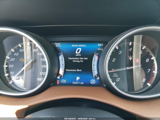 Aukcja sprzedaży 2017 Maserati Levante S, vin: ZN661YUL7HX237354, numer aukcji: 45825237