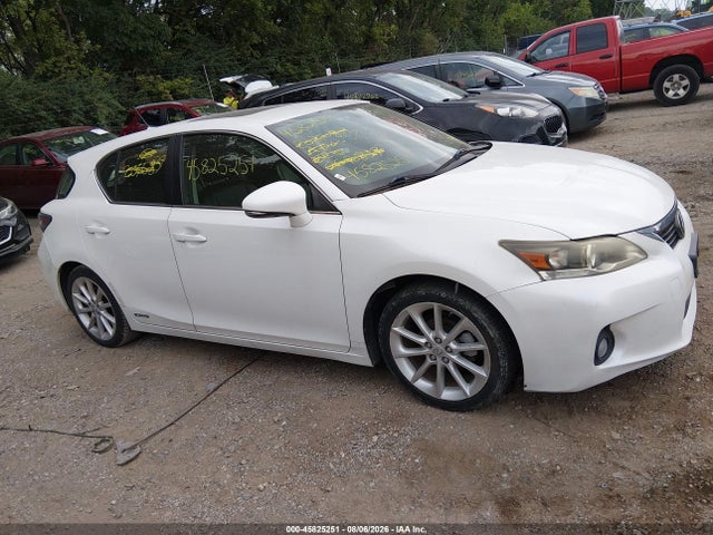 Aukcja sprzedaży 2012 Lexus Ct 200h Premium, vin: JTHKD5BH3C2066837, numer aukcji: 45825251