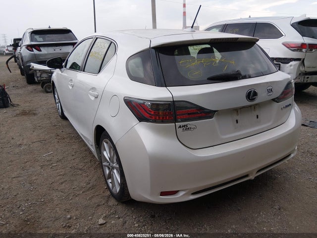 Aukcja sprzedaży 2012 Lexus Ct 200h Premium, vin: JTHKD5BH3C2066837, numer aukcji: 45825251