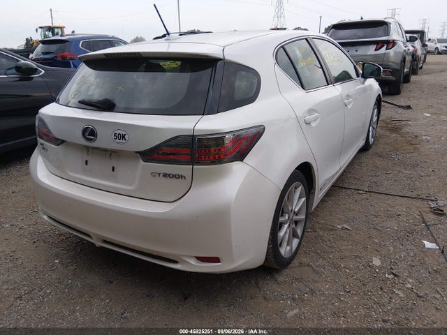Aukcja sprzedaży 2012 Lexus Ct 200h Premium, vin: JTHKD5BH3C2066837, numer aukcji: 45825251