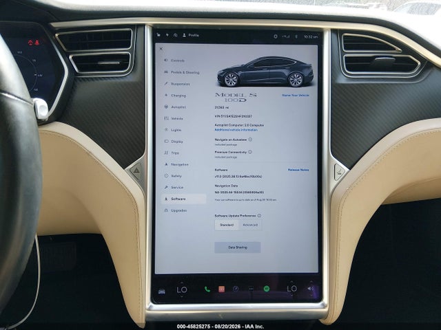 Aukcja sprzedaży 2017 Tesla Model S 100d/60d/75d/90d/p100d, vin: 5YJSA1E22HF210327, numer aukcji: 45825275