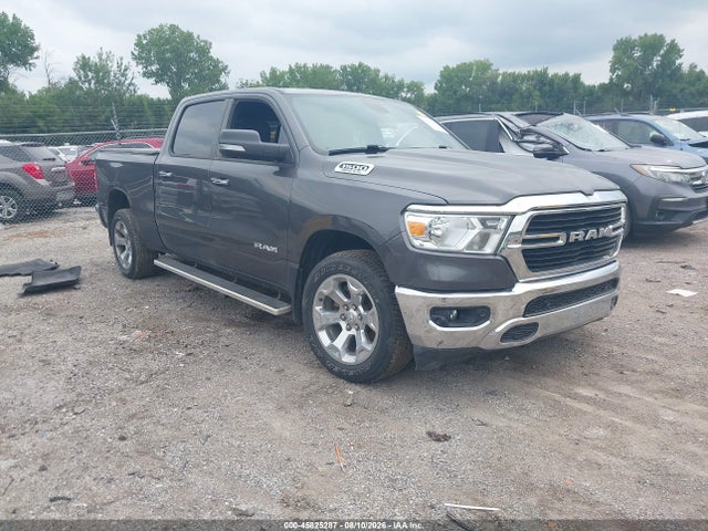 Aukcja sprzedaży 2019 Ram 1500 Big Horn/lone Star  4x4 6'4 Box, vin: 1C6SRFMT6KN922775, numer aukcji: 45825287