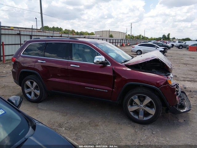 Aukcja sprzedaży 2016 Jeep Grand Cherokee Limited, vin: 1C4RJEBG3GC320966, numer aukcji: 45825363
