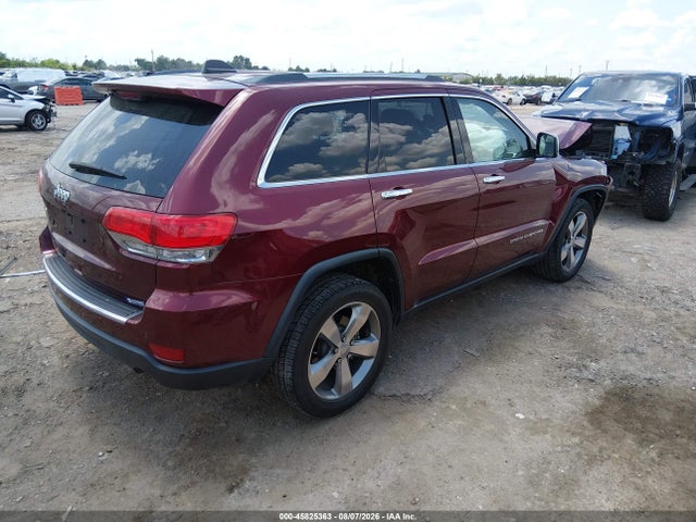 Aukcja sprzedaży 2016 Jeep Grand Cherokee Limited, vin: 1C4RJEBG3GC320966, numer aukcji: 45825363