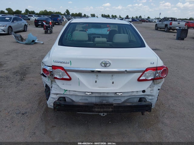 45825414 :رقم المزاد ، JTDBU4EE6B9168958 vin ، 2011 Toyota Corolla Le مزاد بيع