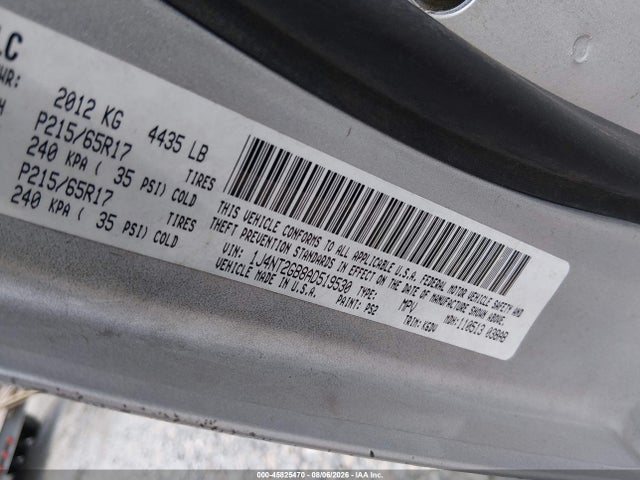 2010 Jeep Patriot Sport მანქანა იყიდება აუქციონზე, vin: 1J4NT2GB8AD519530, აუქციონის ნომერი: 45825470