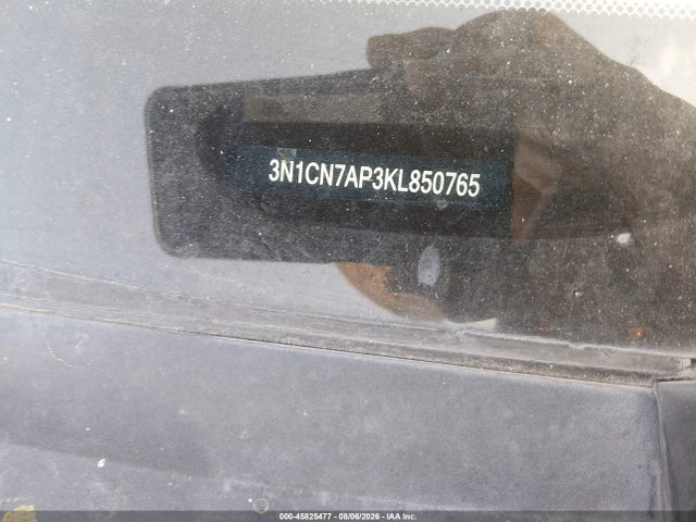 Nissan Versa 1.6 Sv 2019 3N1CN7AP3KL850765 Image 9