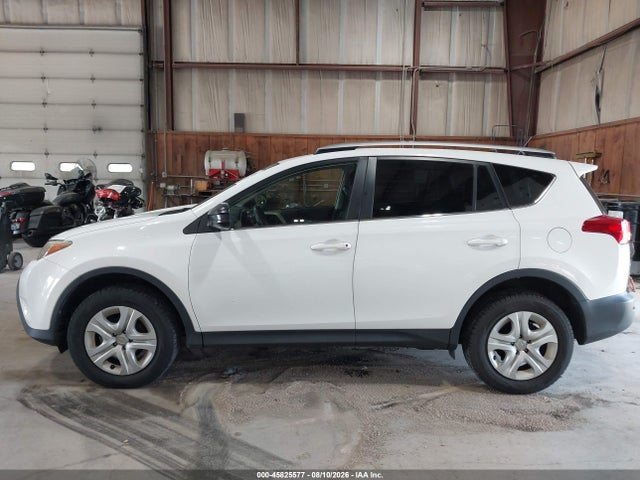 45825577 :رقم المزاد ، JTMBFREV1FD163225 vin ، 2015 Toyota Rav4 Le مزاد بيع
