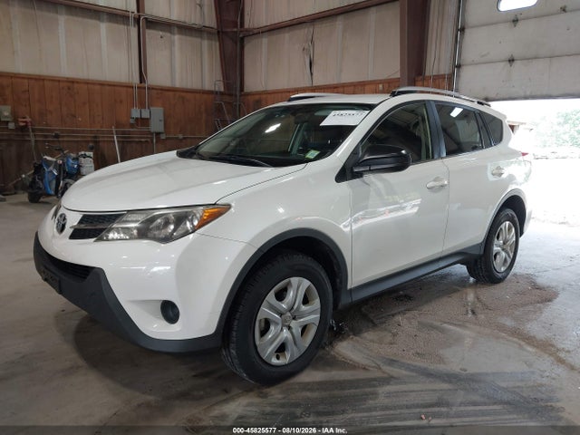 45825577 :رقم المزاد ، JTMBFREV1FD163225 vin ، 2015 Toyota Rav4 Le مزاد بيع