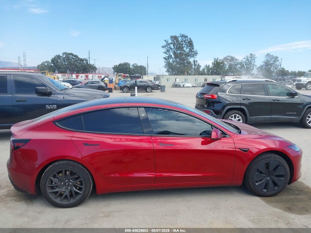 Aukcja sprzedaży 2025 Tesla Model 3 Long Range Rear-wheel Drive/standard Rear-wheel Drive, vin: 5YJ3E1EA5SF064240, numer aukcji: 45825602