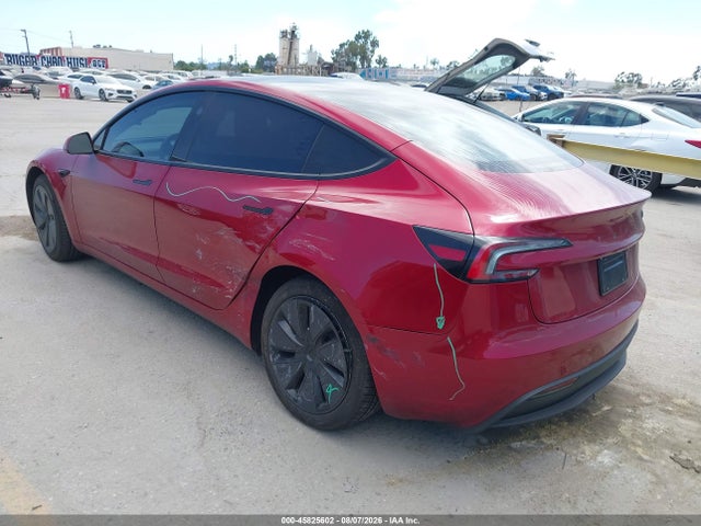 Aukcja sprzedaży 2025 Tesla Model 3 Long Range Rear-wheel Drive/standard Rear-wheel Drive, vin: 5YJ3E1EA5SF064240, numer aukcji: 45825602