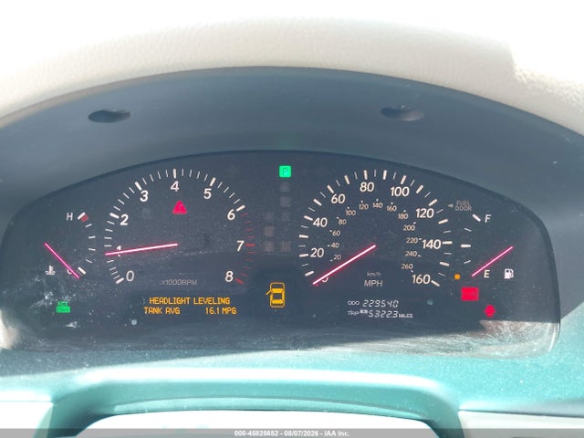 2002 Lexus Ls 430 მანქანა იყიდება აუქციონზე, vin: JTHBN30F420070506, აუქციონის ნომერი: 45825652