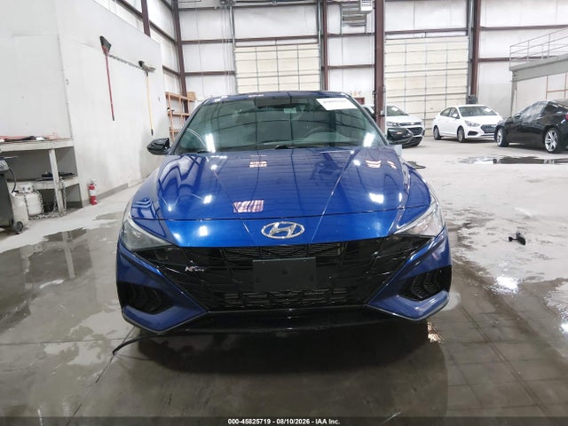 2021 Hyundai Elantra N Line მანქანა იყიდება აუქციონზე, vin: KMHLR4AF9MU198147, აუქციონის ნომერი: 45825719