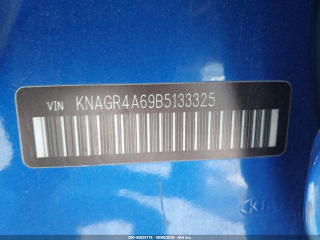 Продажа на аукционе авто 2011 Kia Optima Sx, vin: KNAGR4A69B5133325, номер лота: 45825778