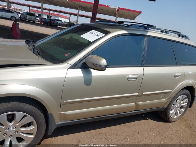 Продажа на аукционе авто 2008 Subaru Outback 2.5xt Limited, vin: 4S4BP63C384323777, номер лота: 45825780