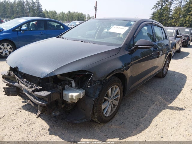 45825802 :رقم المزاد ، 3VW117AU5HM070997 vin ، 2017 Volkswagen Golf Tsi S 4-door/tsi Wolfsburg Edition 4-door مزاد بيع