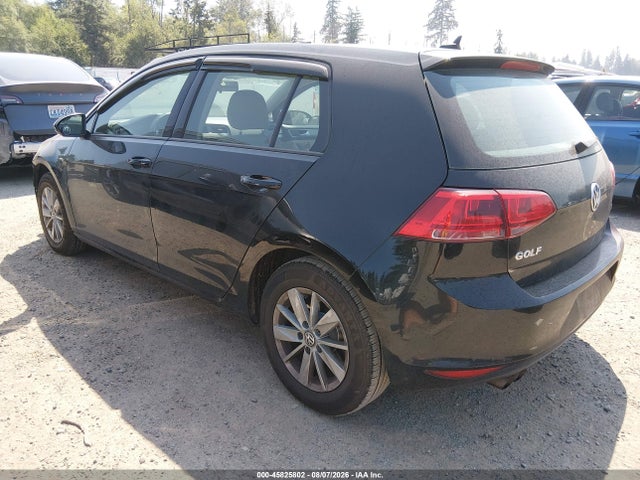 45825802 :رقم المزاد ، 3VW117AU5HM070997 vin ، 2017 Volkswagen Golf Tsi S 4-door/tsi Wolfsburg Edition 4-door مزاد بيع
