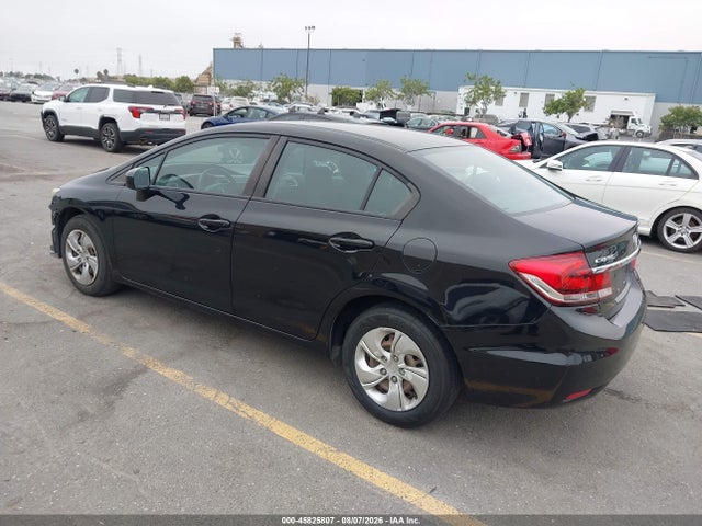 Honda Civic Lx 2014 19XFB2F51EE248405 Image 3